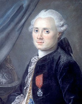Portrait of French astronomer Charles Messier